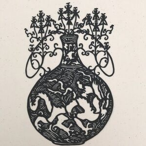 💖 Handmade PaperCut Silhouette Scherenschn…